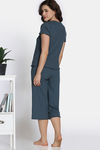 Zivame 2 Mile Fashion Knit Poly Capri Sets - Stormy Weather — thumbnail 4